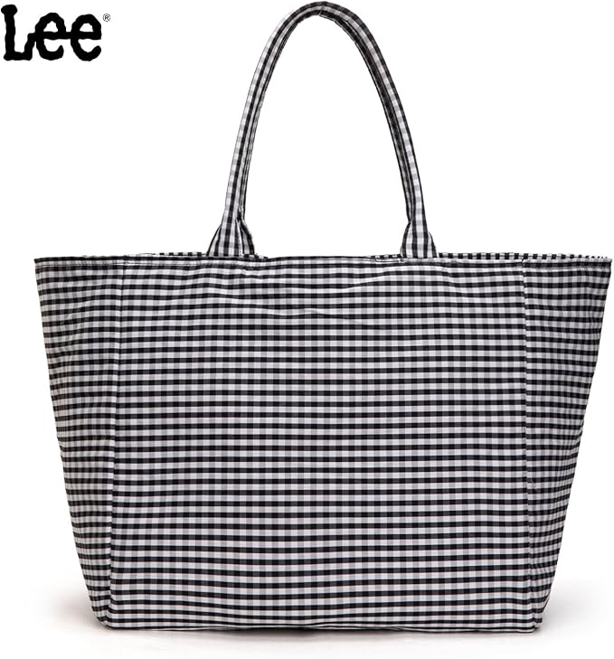 Montana West x Lee Extra Large Soft Cotton Tote Bag for Women Thick Lightweight Shoulder Bag Reusable Grocery Bag
