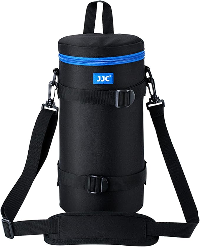 JJC Deluxe Large Camera Lens Carrying Case Bag for Sigma 150-600mm f/5-6.3 DG OS HSM | C, Tamron SP 150-600mm f/5-6.3 Di VC USD G2, RF 800mm f/11 IS STM, JBL Xtreme and lenses below 4.9 x 11.4''