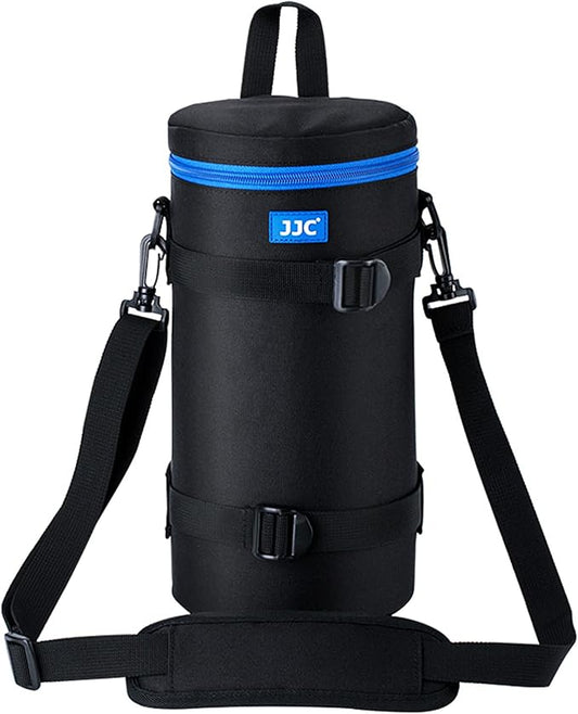JJC Deluxe Large Camera Lens Carrying Case Bag for Sigma 150-600mm f/5-6.3 DG OS HSM | C, Tamron SP 150-600mm f/5-6.3 Di VC USD G2, RF 800mm f/11 IS STM, JBL Xtreme and lenses below 4.9 x 11.4''