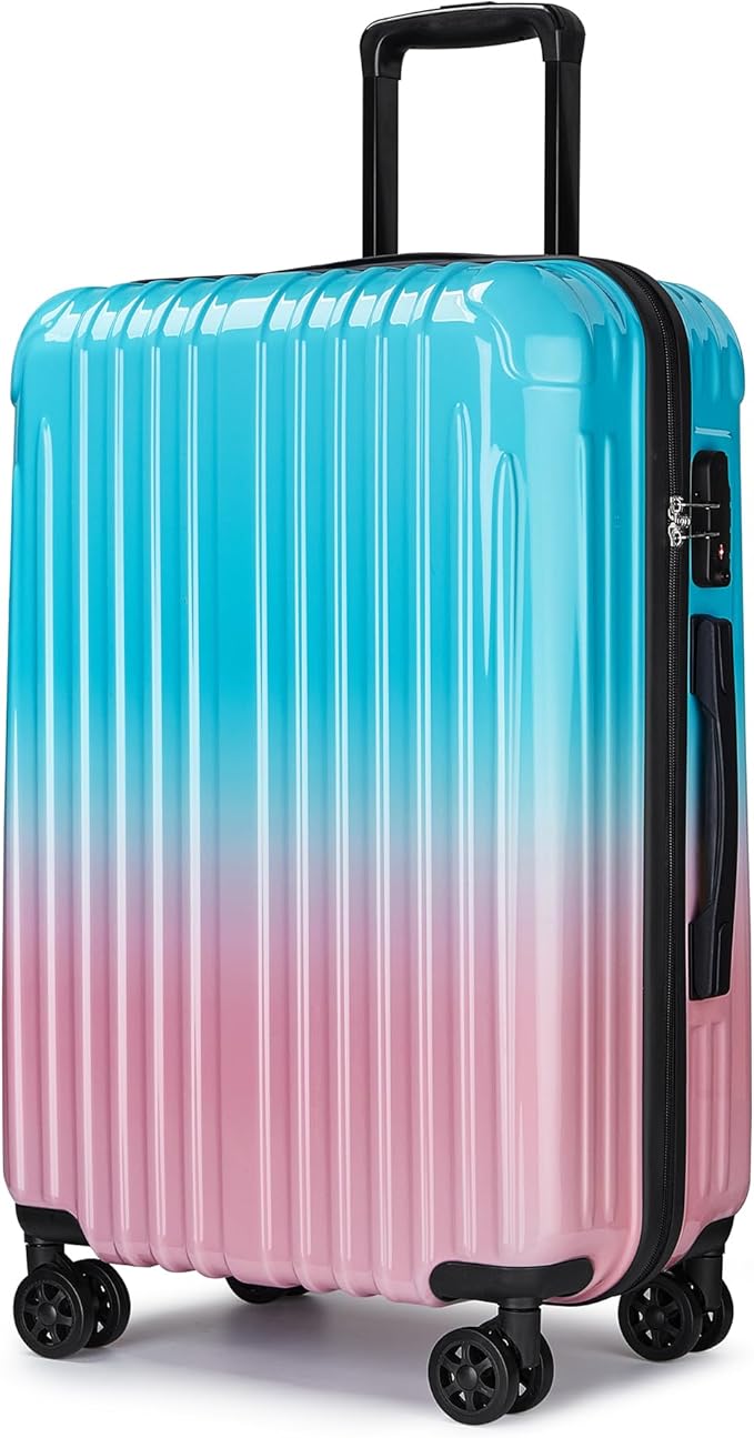 Carry on Luggage - Airline Approved Suitcases with Spinner Wheels, Built-In TSA Lock Hard Shell Expandable Suitcases