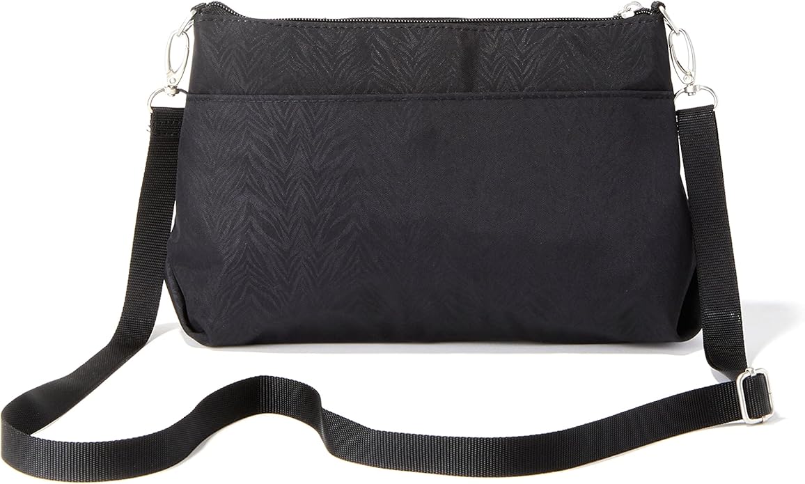 Baggallini Original Everyday 11x7.5 Crossbody Bags Rfid Protected Lightweight Nylon Zippered Travel Purse
