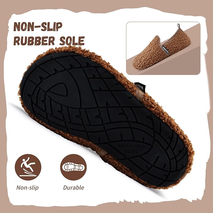 WateLves Kids Toddler Slippers Boys Girls House Shoes Slip on Sock Slippers Lightweight Winter Indoor Outdoor Walking Shoes