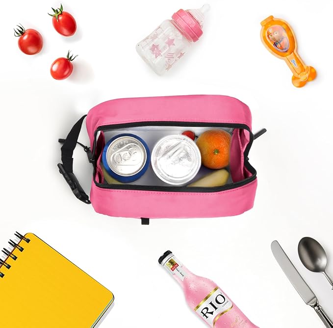 Cerbonny Freezable Lunch Bag for Work School Travel,Leak-Proof Small Lunch Bag