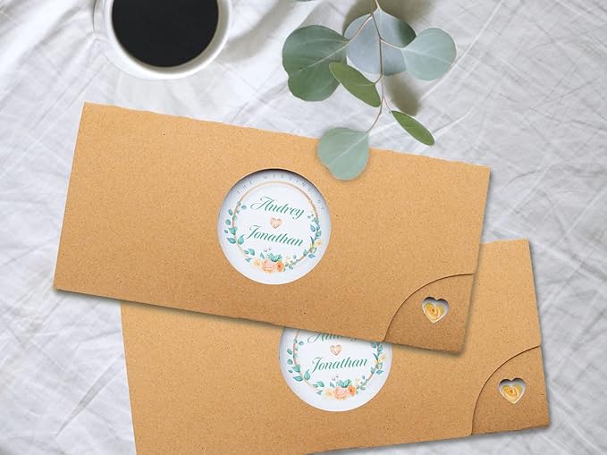 Summer-Ray 24 sets Personalized Save the Date Boarding Pass with Sleeve Holder