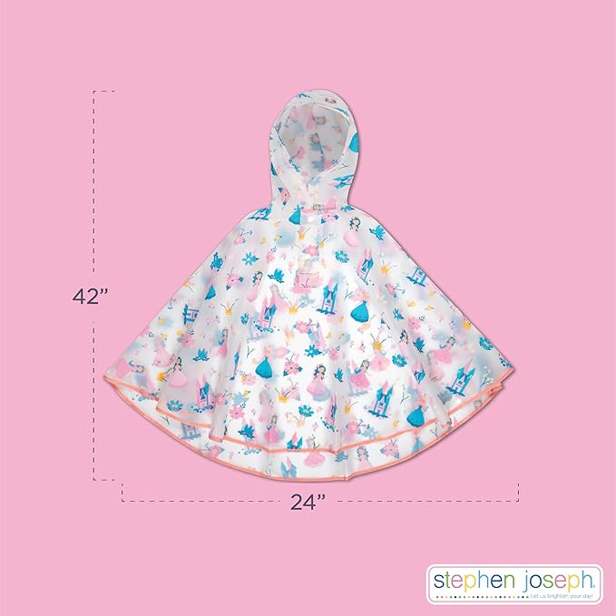 Stephen Joseph Unisex Kids Lightweight Poncho