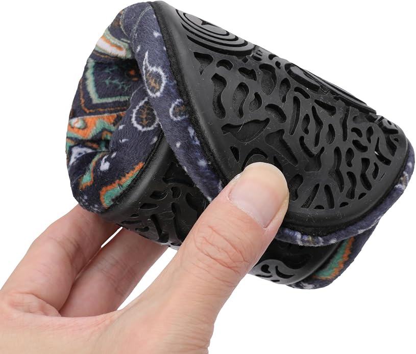 Scurtain Unisex Adults Rubber Sole Slippers