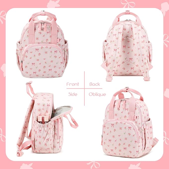 Bluboon Toddler Backpack for Girls Boys 2-4 Cute 12" Preschool Kindergarten Backpacks Kids Daycare Bags School Trave,toddler girl gifts, 3 Year Old Girl Gifts