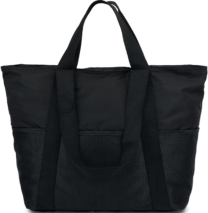 Mesh Beach Bag for Women, Casual Hobo Bags Large Beach Tote for Pool Travel Cruise Vacation Essentials