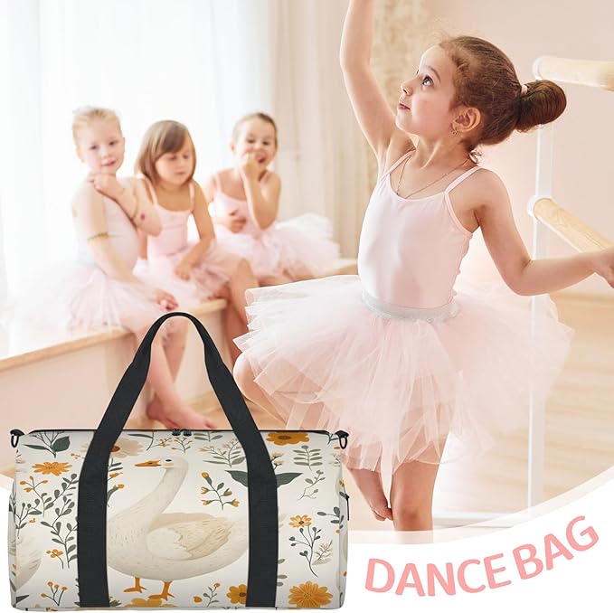 Funny Goose Travel Duffle Bag for Women Men, Overnight Weekender Bag, Carry on Tote for Sport Gym