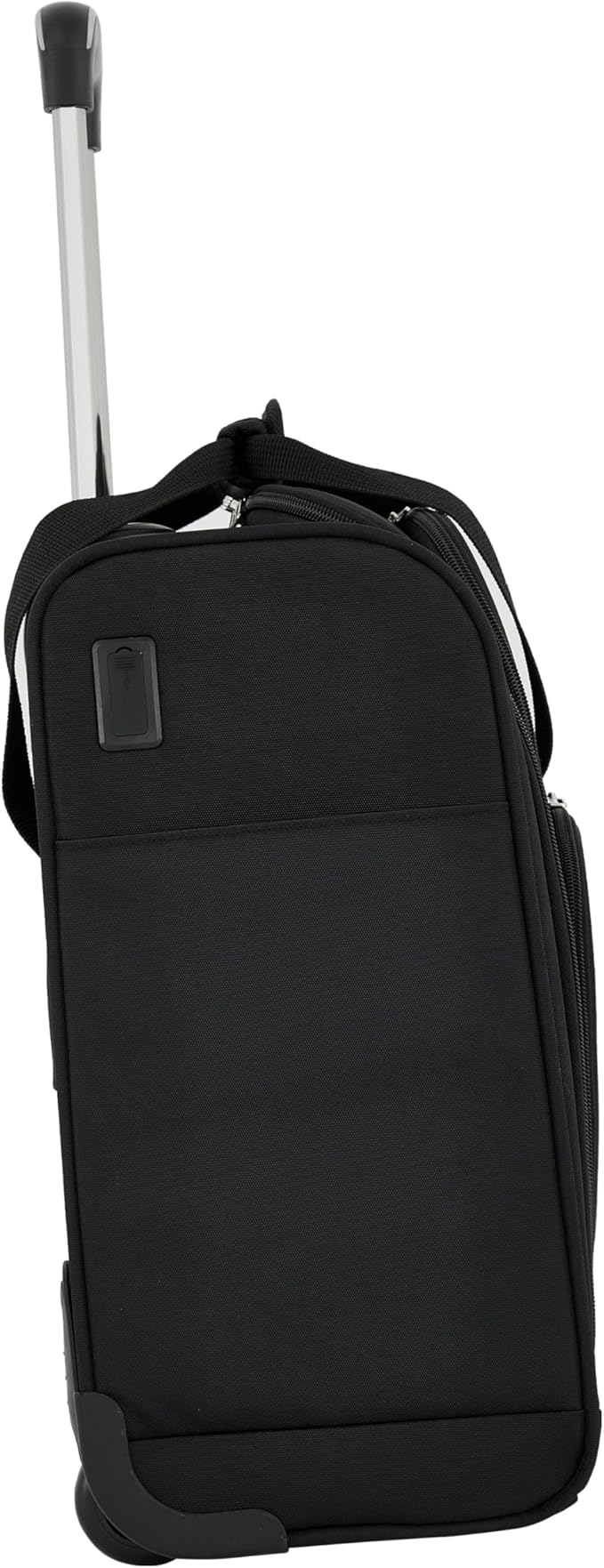 French Connection 16" Underseat Carry-On Luggage with USB/USB-C Ports, Black