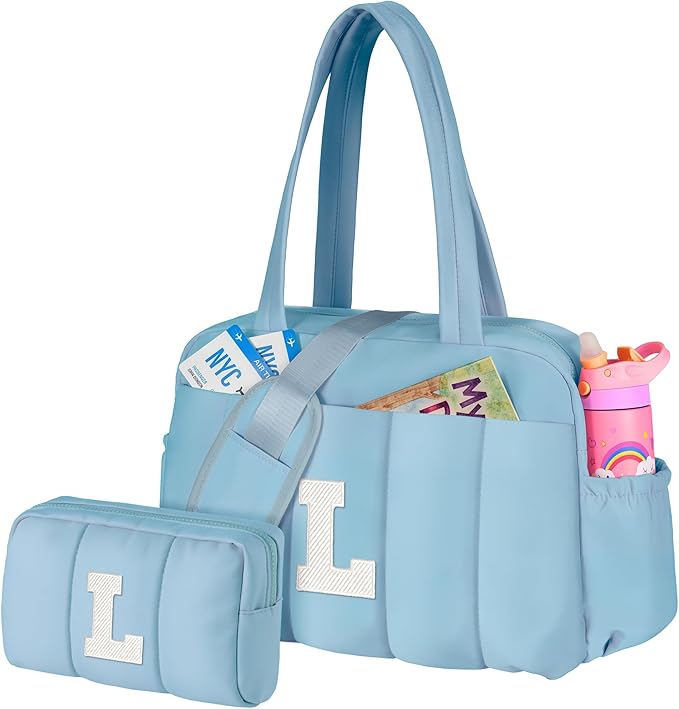 Gifts for Teenage Girls-Duffle Bag, Weekender Bags for Girl，Overnight Bag with Wet Pocket，Personalized Gymnastics bag with Makeup Pouch-Birthday Gifts for 10 11 12 13 Year Old Girls