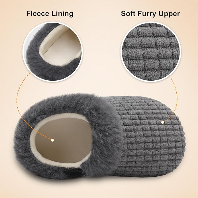 Centipede Demon Toddler Slippers for Boys Girls Slip on Kids Baby Toddlers House Shoes Lightweight Barefoot Furry Sock Shoes Indoor Outdoor Warm Walking Shoes