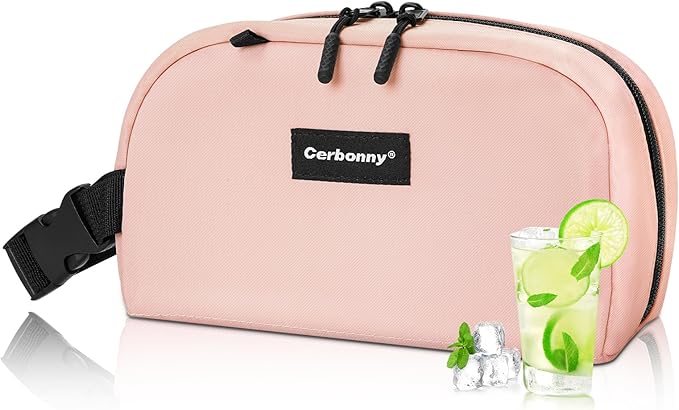 Cerbonny Cooler Lunch Bag - Freezable and Insulated for Travel, Kids/Adults, Fit for Yogurt