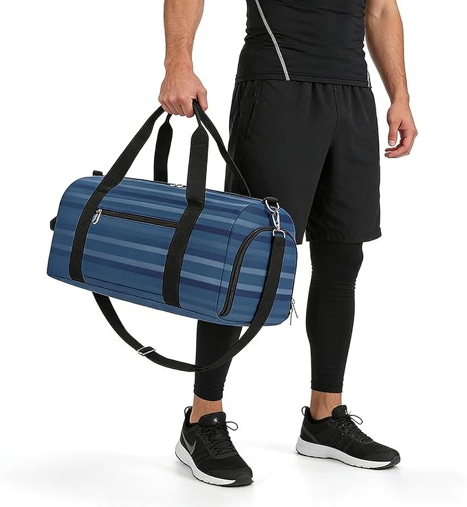 Gym Bag for Men & Women Duffle Bag for Travel Sports Carry on Weekender Fitness Overnight with Shoe Compartment