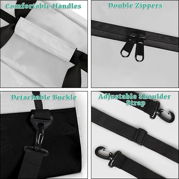 Custom Name Gym Duffel for Kids,Personalized Sports Bag Lightweight Gym Bags for Boys & Girls,Fitness Travel Weekender for Travel, and Workout Light Gray