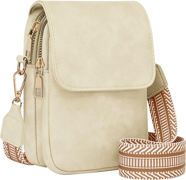 Fashion Small Crossbody Bags for Women Trendy Designer Cell Phone Purses Wallets with Card Holder Anti Theft Travel