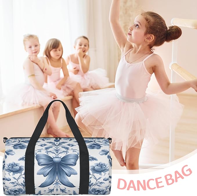 Bow Tie Travel Duffle Bag for Women Men, Overnight Weekender Bag, Carry on Tote for Sport Gym