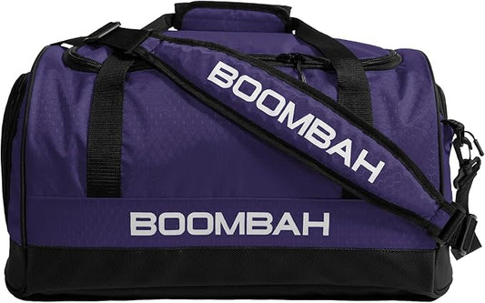 Boombah Sport Duffle Bag - All-purpose Athletic Duffle for Sports, Gym & Travel - Purple