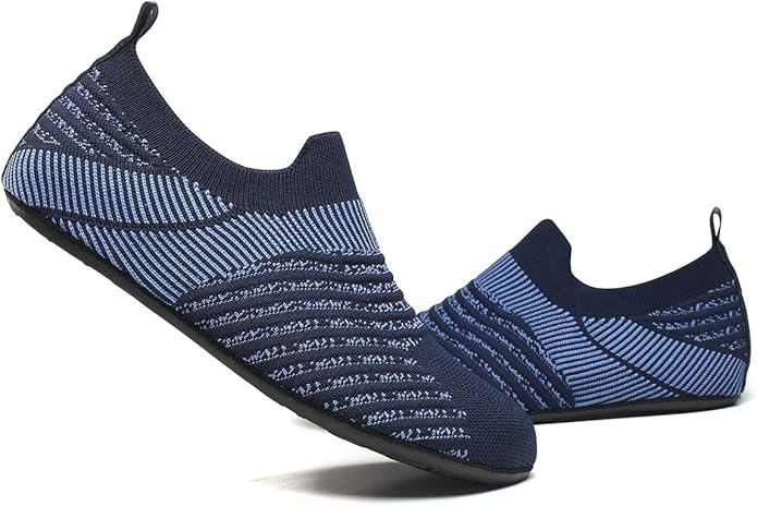 ditont Non-Slip Indoor House Slippers Lightweight Comfortable Grip House Home Shoes for Men Women