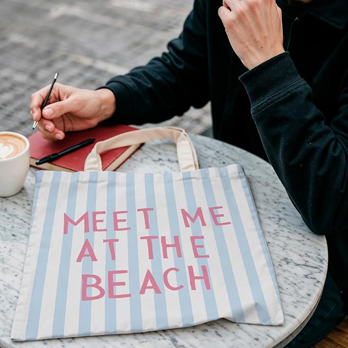 FBB Ocaen Beachy Ocean Sea Fish Reusable Grocery Shopping Bag