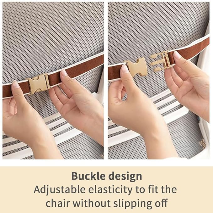 Desk Chair Cushion Soft Seat Cushions with Removable Cover Office Chair Pad Dorm Seat Pad with Back Support Rocking Chair Cushions,90×50cm (Navy)