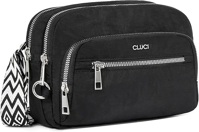 CLUCI Crossbody Bags for Women Travel,Travel Bags for Women,Travel Purses Anti Theft Crossbody,Convertible Belt Bag RFID