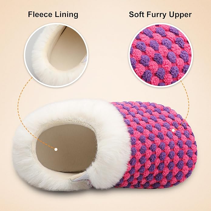 Centipede Demon Toddler Slippers for Boys Girls Slip on Kids Baby Toddlers House Shoes Lightweight Barefoot Furry Sock Shoes Indoor Outdoor Warm Walking Shoes