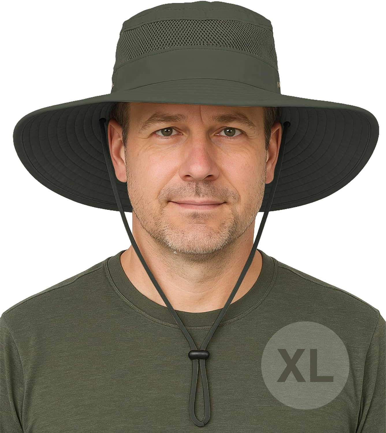 GearTOP Safari Sun Hat for Men and Sun Hats for Women UV Protection UPF 50+ Hiking, Gardening, Fishing