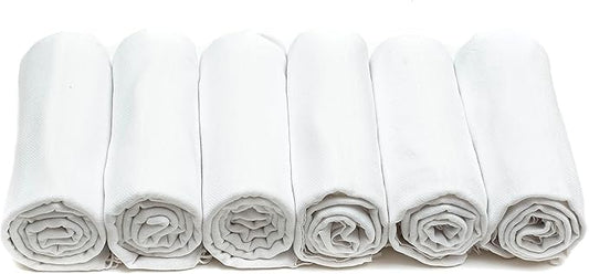 HAVLULAND White Beach Towels Set, Turkish Beach Towel Oversized, 40”x72” Quick-Dry & Sand-Free, Lightweight Turkish Towels for Tie Dye, Travel Blanket, Bath, Pool & Vacation | Bulk (White, 4 Pack)