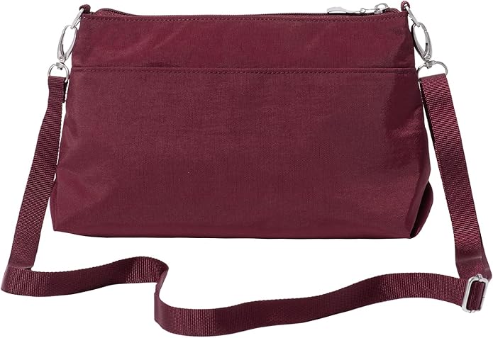 Baggallini Original Everyday 11x7.5 Crossbody Bags Rfid Protected Lightweight Nylon Zippered Travel Purse