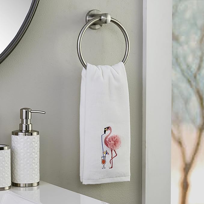 SKL Home Cool Flamingo Hand Towel Set