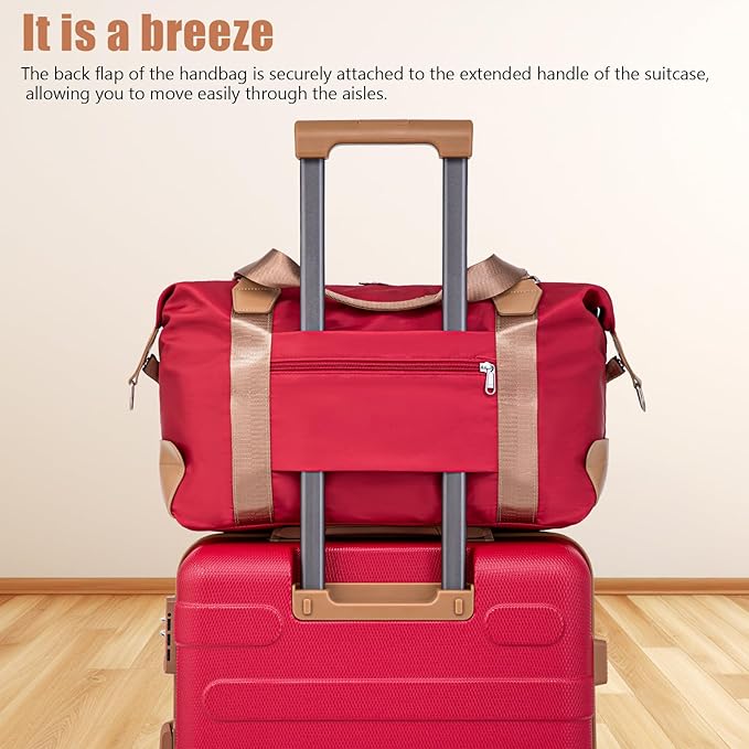 Luggage Sets 5 Piece Durable Suitcase Set with Spinner Wheels, Hard Shell Carry on Luggage with TSA Lock, Large Checked Travel Suitcases for Men and Women