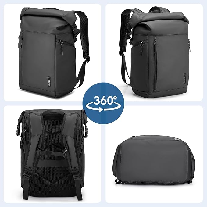 Kingsons Travel Laptop Backpack，Anti Theft Business Backpack for Men Womens Lightweight Waterproof Backpacks Computer Bag Fits 15.6 Inch Laptop and Notebook