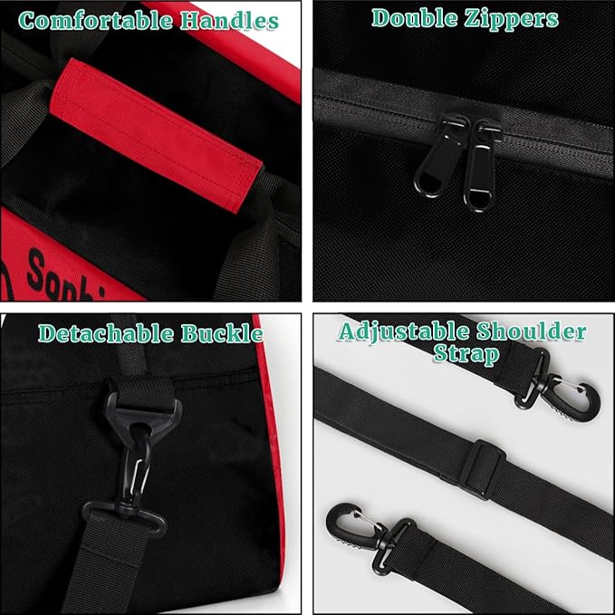 Custom Gym Bags for Girls with Name, Personalized Sports Dance Bag for Kids, Overnight Weekender Duffel Bags Workout Training, Travel Practice Gymnastics Bag，Ballet Girl Butterfly