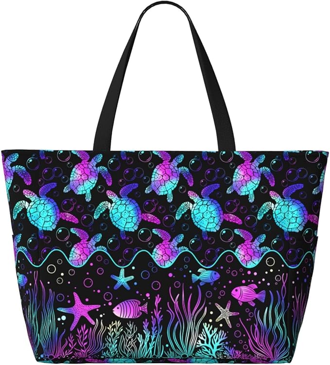Extra Large Beach Bags For Women, Waterproof Beach Totes Bags For Women, Lightweight Foldable Pool Bag With Zipper