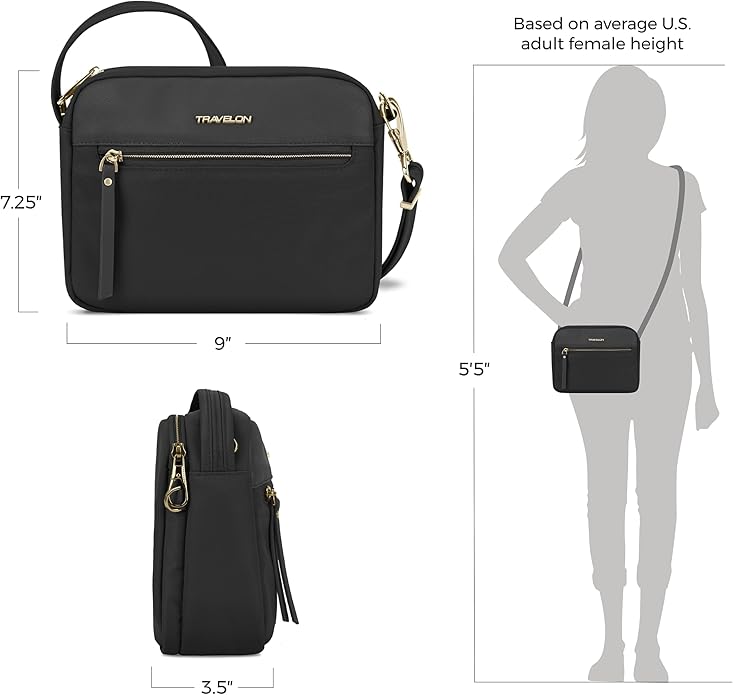 Travelon Anti-Theft Addison Small Crossbody