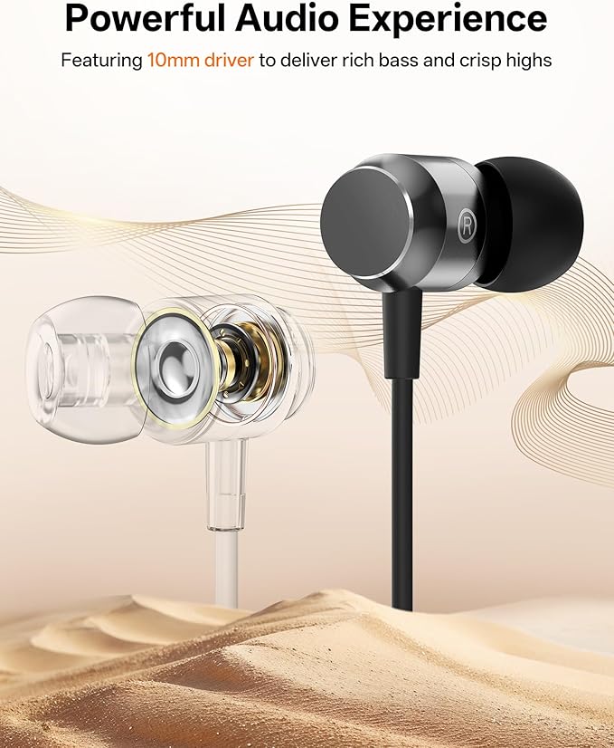 Neckband Bluetooth Headphones, Wireless Bluetooth 6.0 Earbuds with Microphone, Comfortably Light, Deep Bass Earphones 35H Playtime, IPX5 Waterproof, Magnetic Headset for Workout (Black)