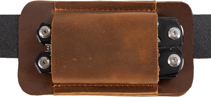 Knife Sheath,Leather Knife Sheath for Belt,Horizontal Carry Pocket Knife Holder,EDC Belt Organizer,Handmade Compact Draw Knife Holster,EDC Pocket Organizer,Sheath for Folding Knife,Gifts for Men,M