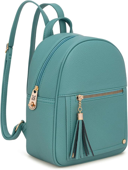 Mini Backpack Purse for Women Anti Theft Backpacks with Secured Zipper and Tassel