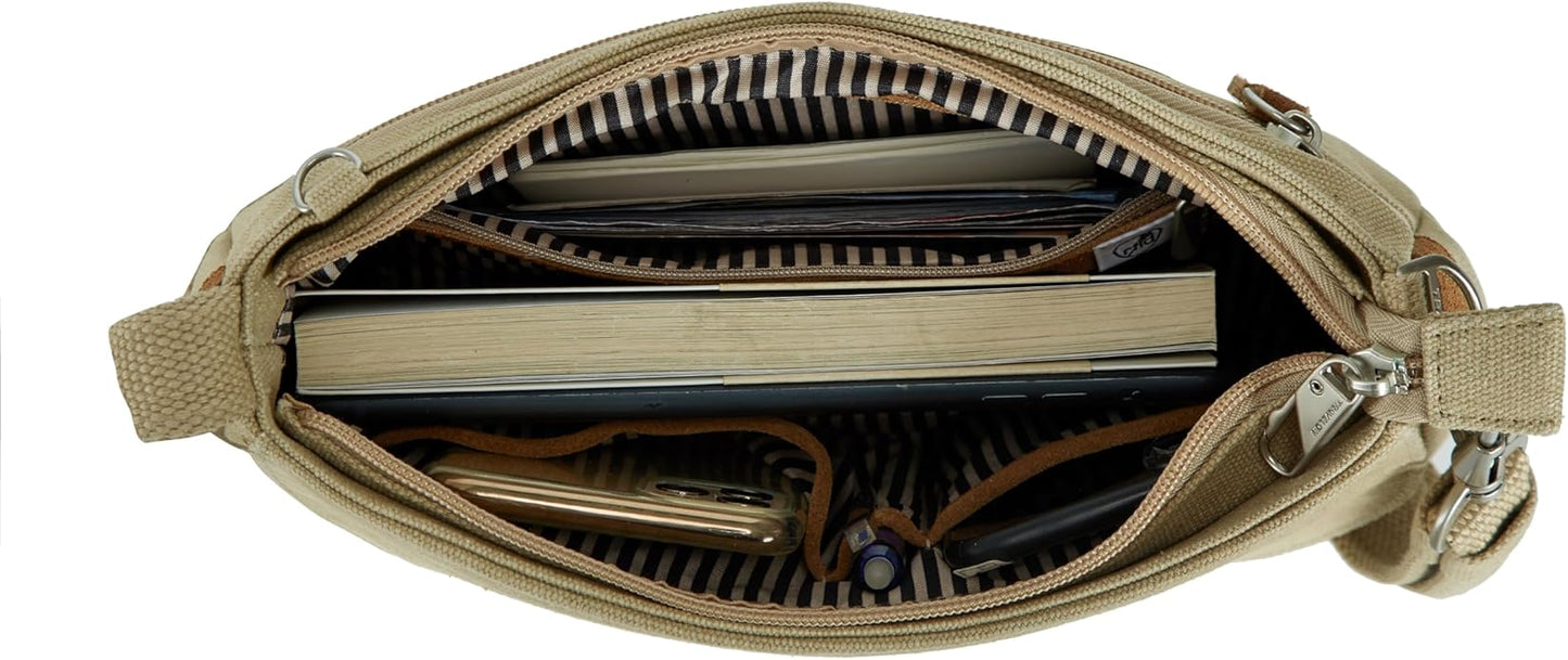 Travelon Anti-Theft Heritage Saddle Crossbody | Anti-Theft
