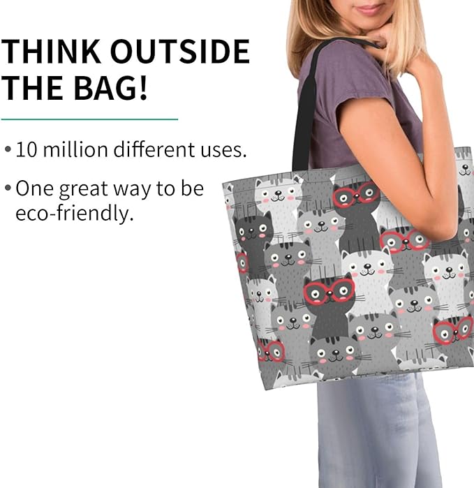 Tote Bag for Women Large Beach Bag Reusable Grocery Bags Handbag for Travel Shopping