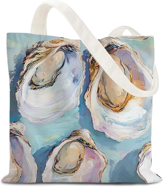 FBB Ocaen Beachy Ocean Sea Fish Reusable Grocery Shopping Bag