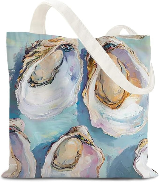 FBB Ocaen Beachy Ocean Sea Fish Reusable Grocery Shopping Bag