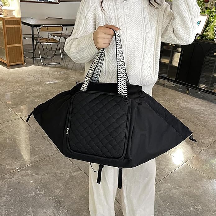 Travel Duffel Bag Weekender Bags for Women, Expandable Tote Handbag Diaper Bag Backpack Shoulder Bag for Car Work Daily