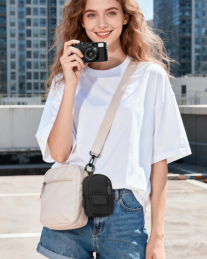 Soft Camera Case for Digital Camera KODAK PIXPRO FZ55/ FZ45/CAMKORY DC403 FHD 1080P,Travel Camera Pouch, Carry Case Bag Cute Small