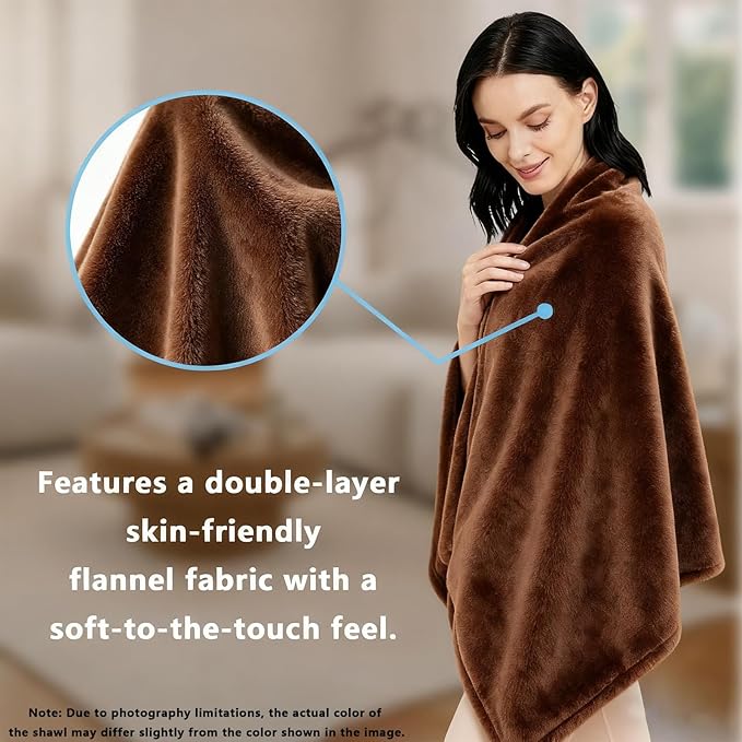 Ponchos for Women, Comfy Wearable Blanket, Gifts for People Who are Always Cold, Winter Shawl for Home, Office, Travel