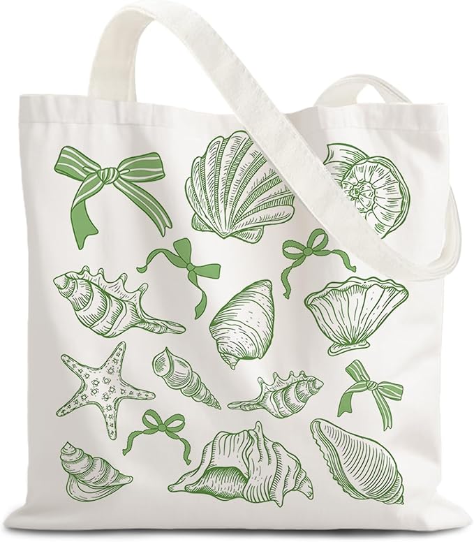 FBB Ocaen Beachy Ocean Sea Fish Reusable Grocery Shopping Bag