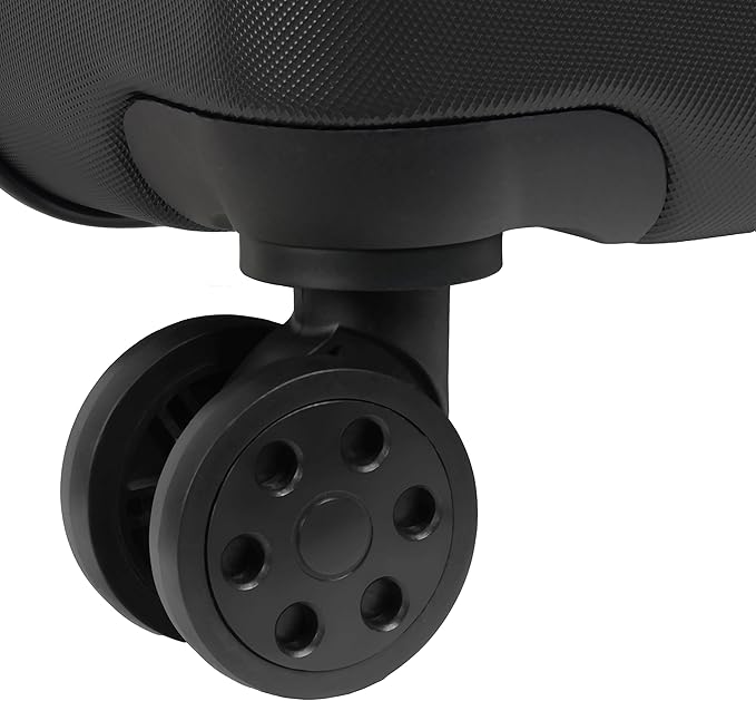 Expandable Hardsided Spinner (Black, 3 Piece Set (28", 24", 19")
