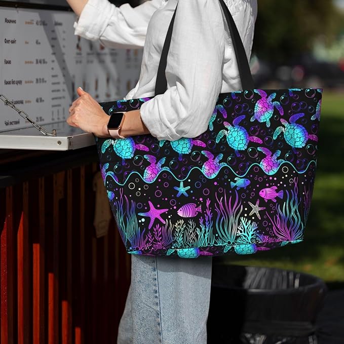 Extra Large Beach Bags For Women, Waterproof Beach Totes Bags For Women, Lightweight Foldable Pool Bag With Zipper