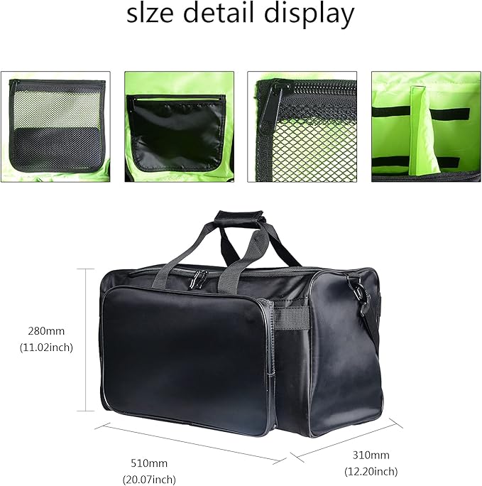 Sneaker Bag, 30L Large Capacity Multi-Function Bag, Waterproof Workout Duffel Travel Duffle Bag, Adjustable 4-Layer Gym Training Bag,Travel Bag for Men with Durable Shoulder Strap